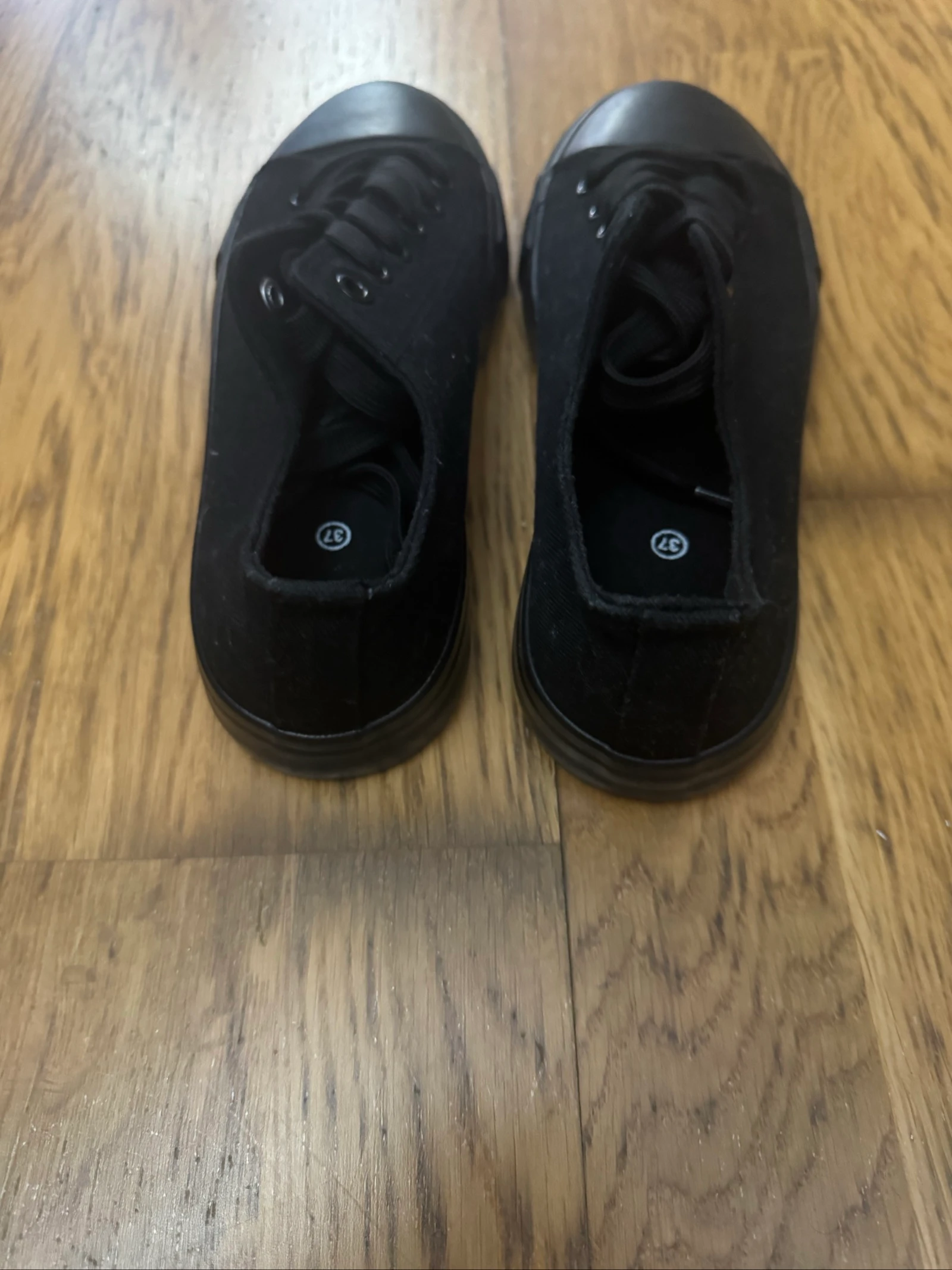 Tênis pretos estilo Converse – photo 5